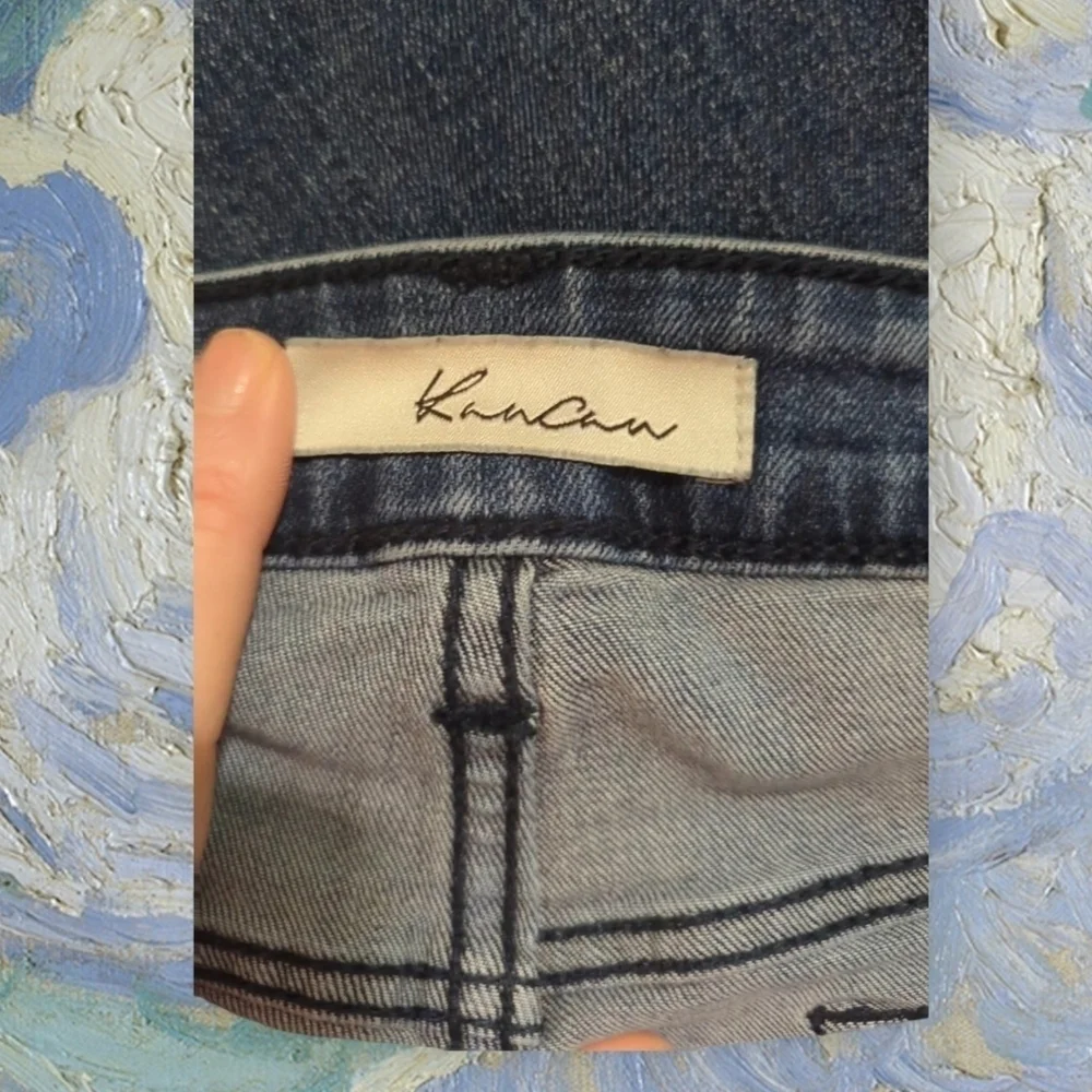 EUC KanCan Distressed Jeans Size 15/31 - Picture 10 of 11